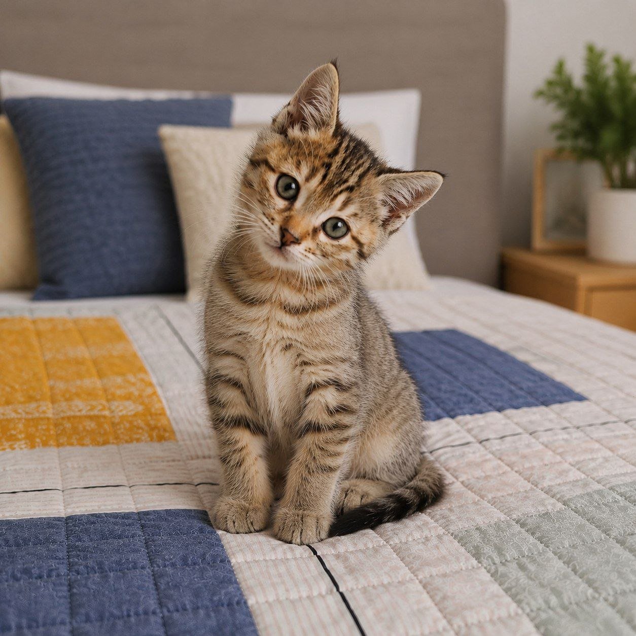 Kitten Pchyolka, 2 months, affectionate, to good home — treated for parasites — Moscow, Russia