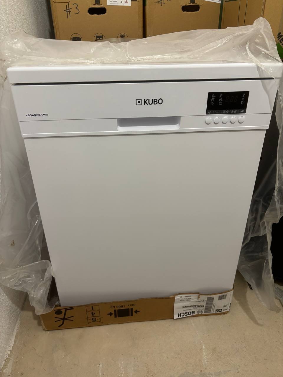KUBO KBDW8565N WH dishwasher 60 cm — Valencia, Spain