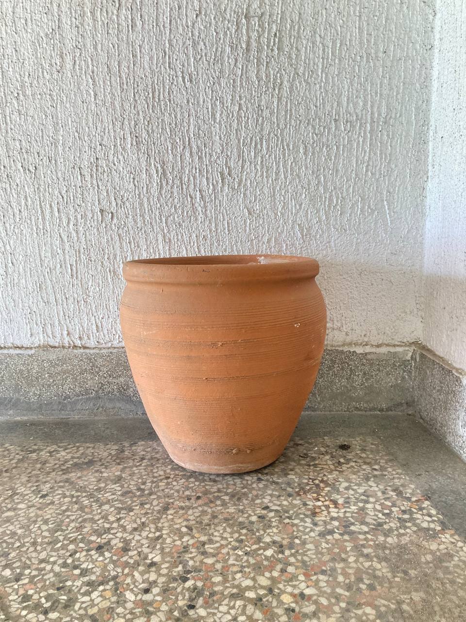Large clay pot 30x30 for terrace or garden — Belgrade, Serbia
