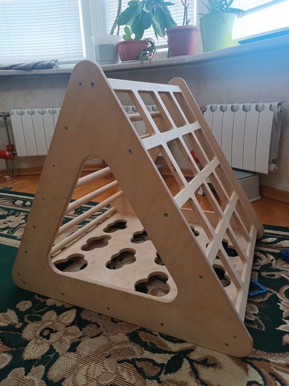 Large Pikler triangle wooden — Moscow, Russia Large Pikler triangle wooden — used — Moscow, Russia