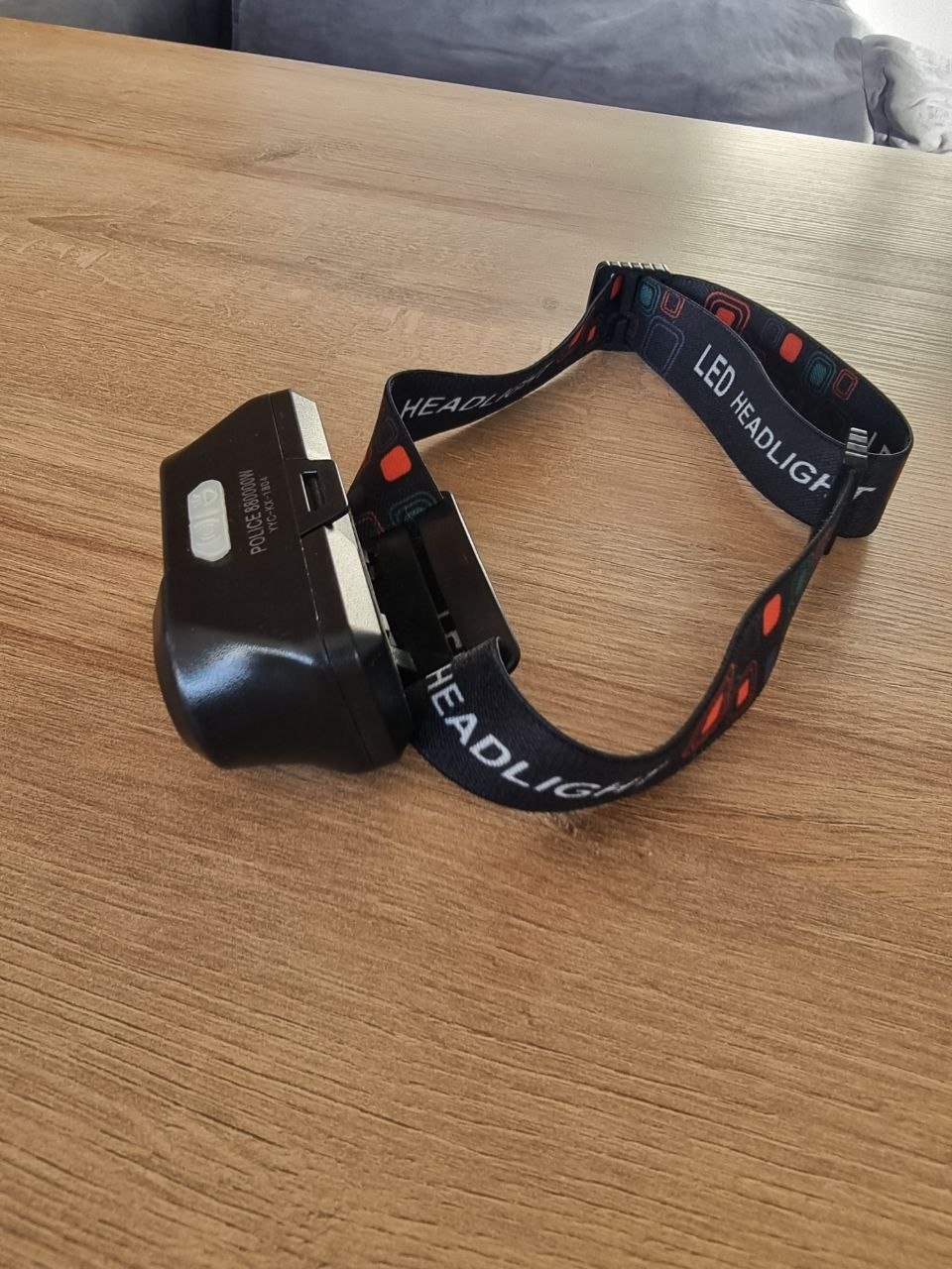 LED headlamp flashlight, micro USB, very bright — used_or_new_unknown — Batumi, Georgia