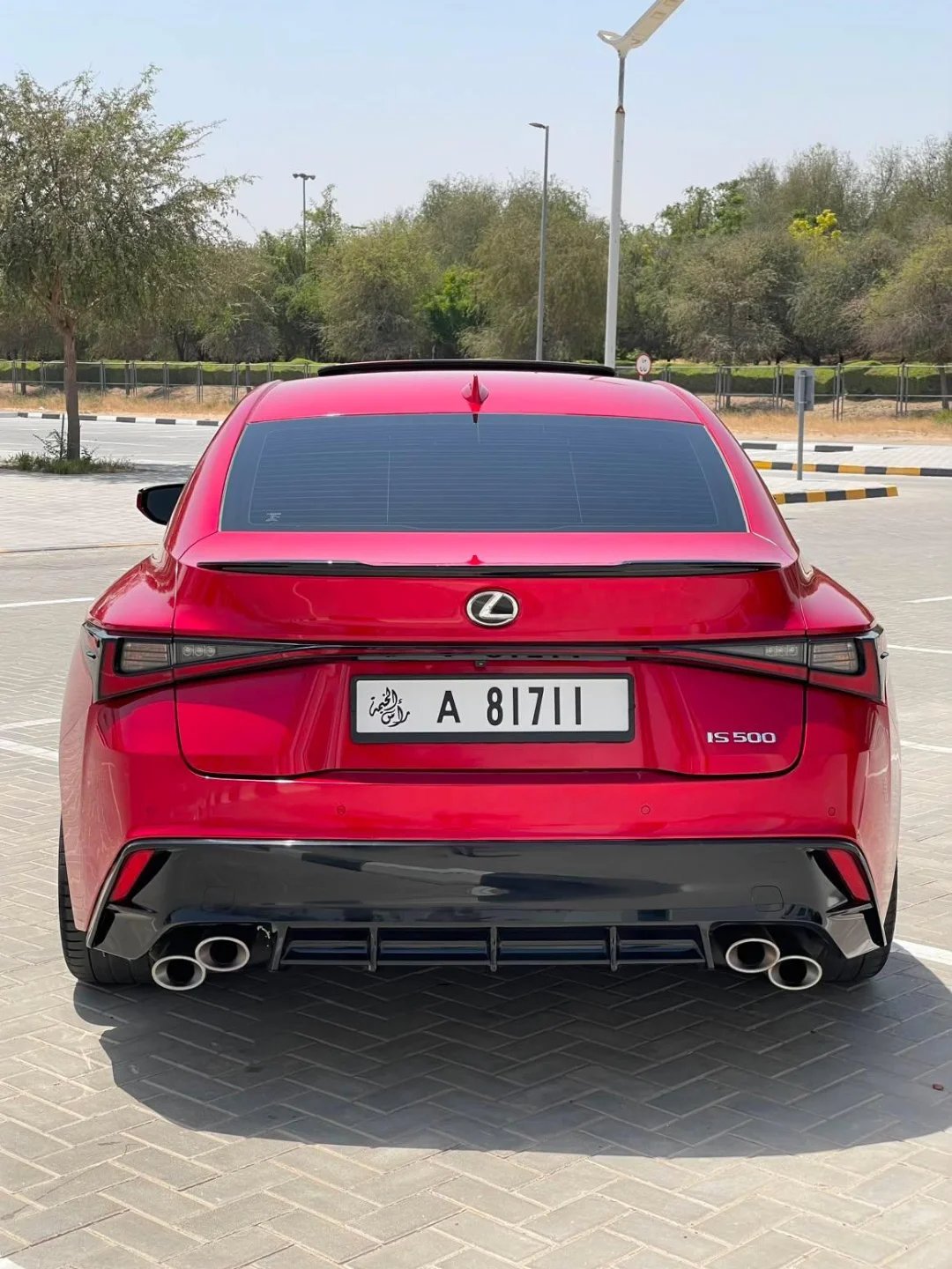 لكزس IS F 500 2023، 26 ألف كم، تجهيزات كاملة — حالة الوكيل — عجمان, الإمارات