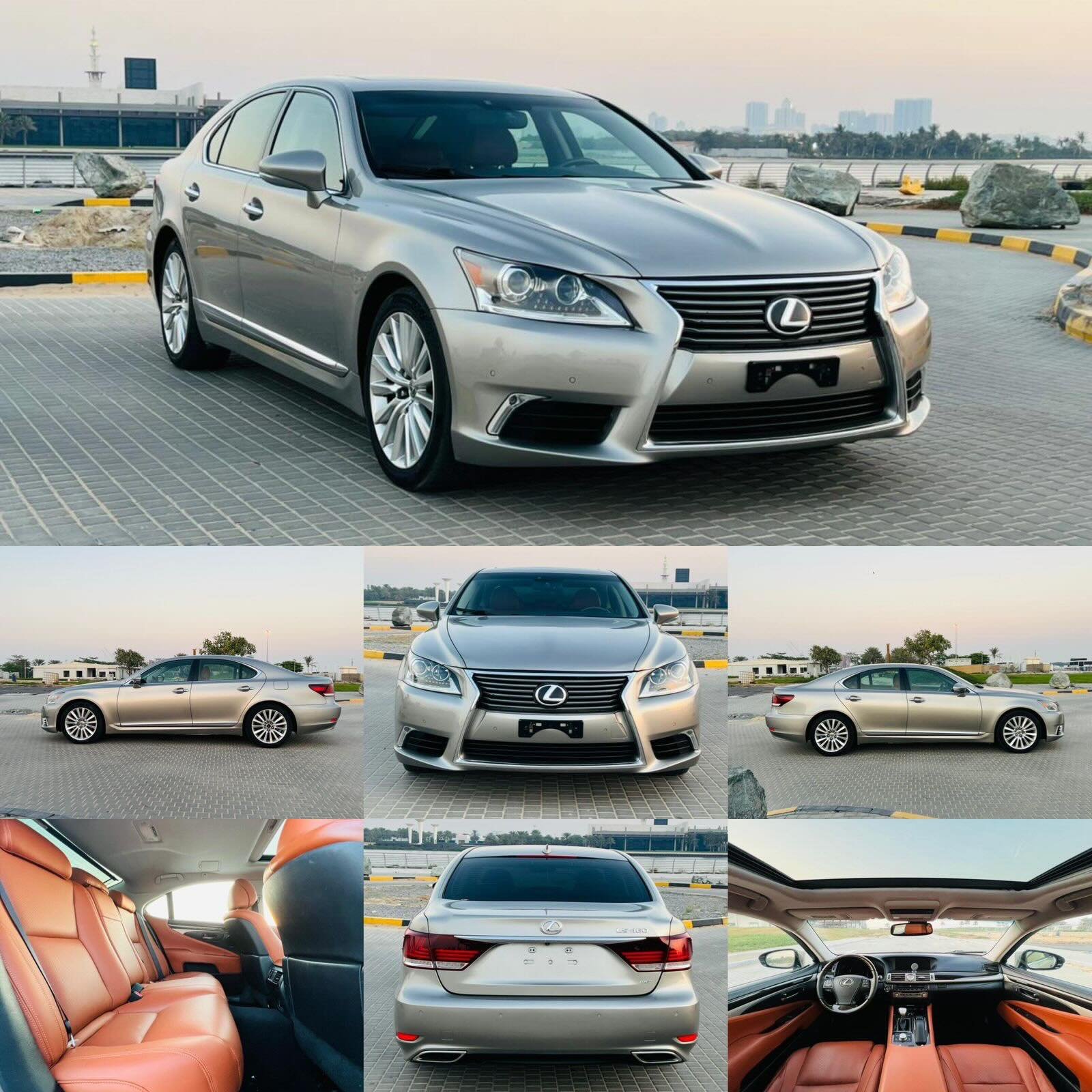 Lexus LS 460 2017 серебро, американский ввоз, full options — Дубай, ОАЭ Lexus LS 460 2017 серебро, американский ввоз, full options — Дубай, ОАЭ
