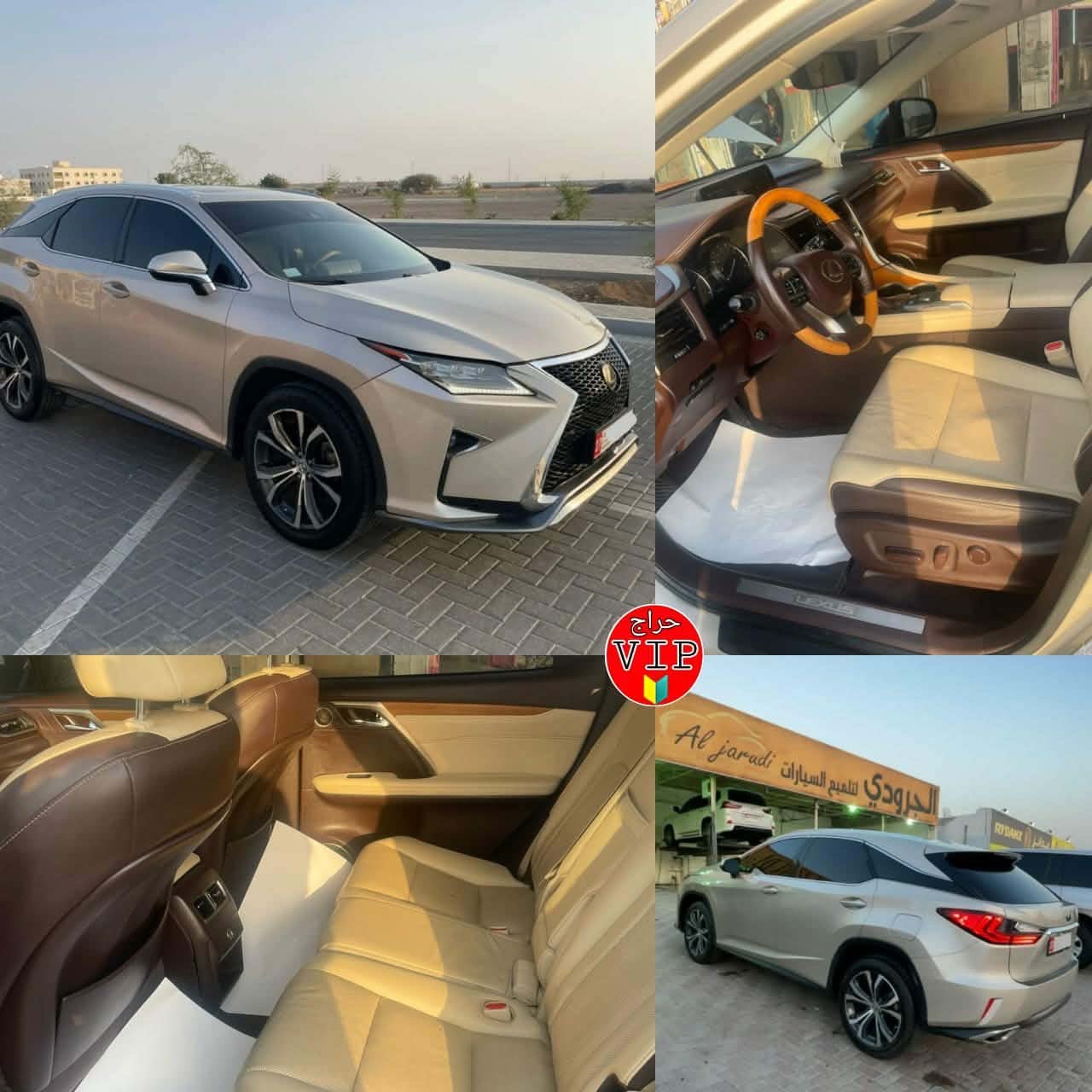 Lexus RX 350 2017 plateado, 77.000 AED — Dubái, EAU