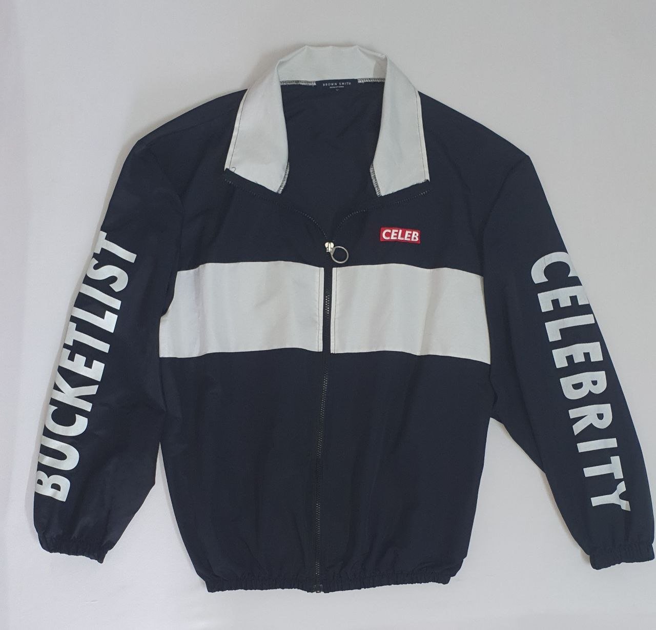 Light bomber windbreaker CELEB CELEBRITY BUCKETLIST, size L — excellent — Nha Trang, Vietnam