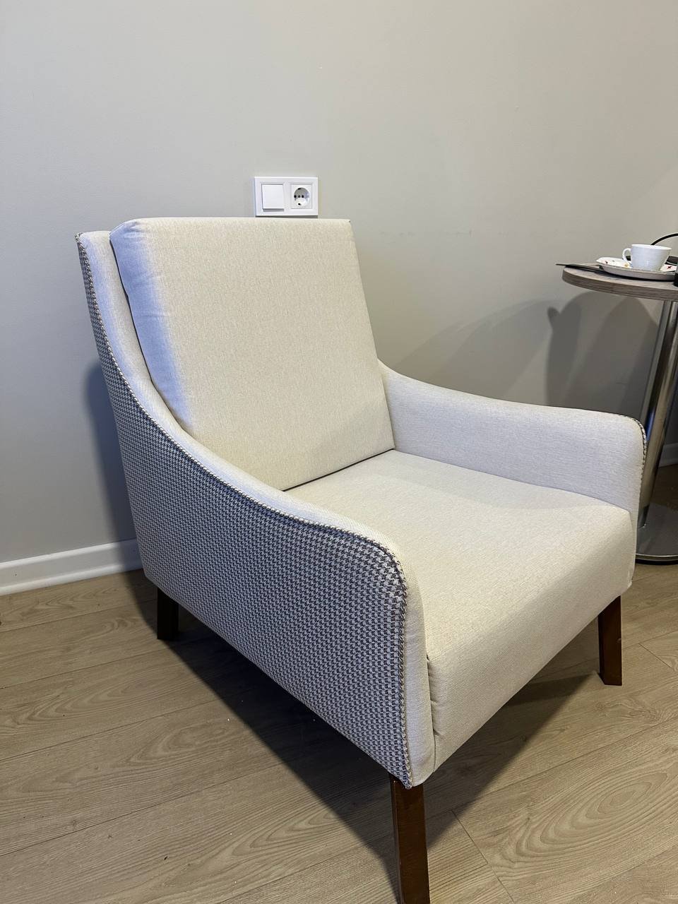 Light-colored armchair with high backrest — Batumi, Georgia