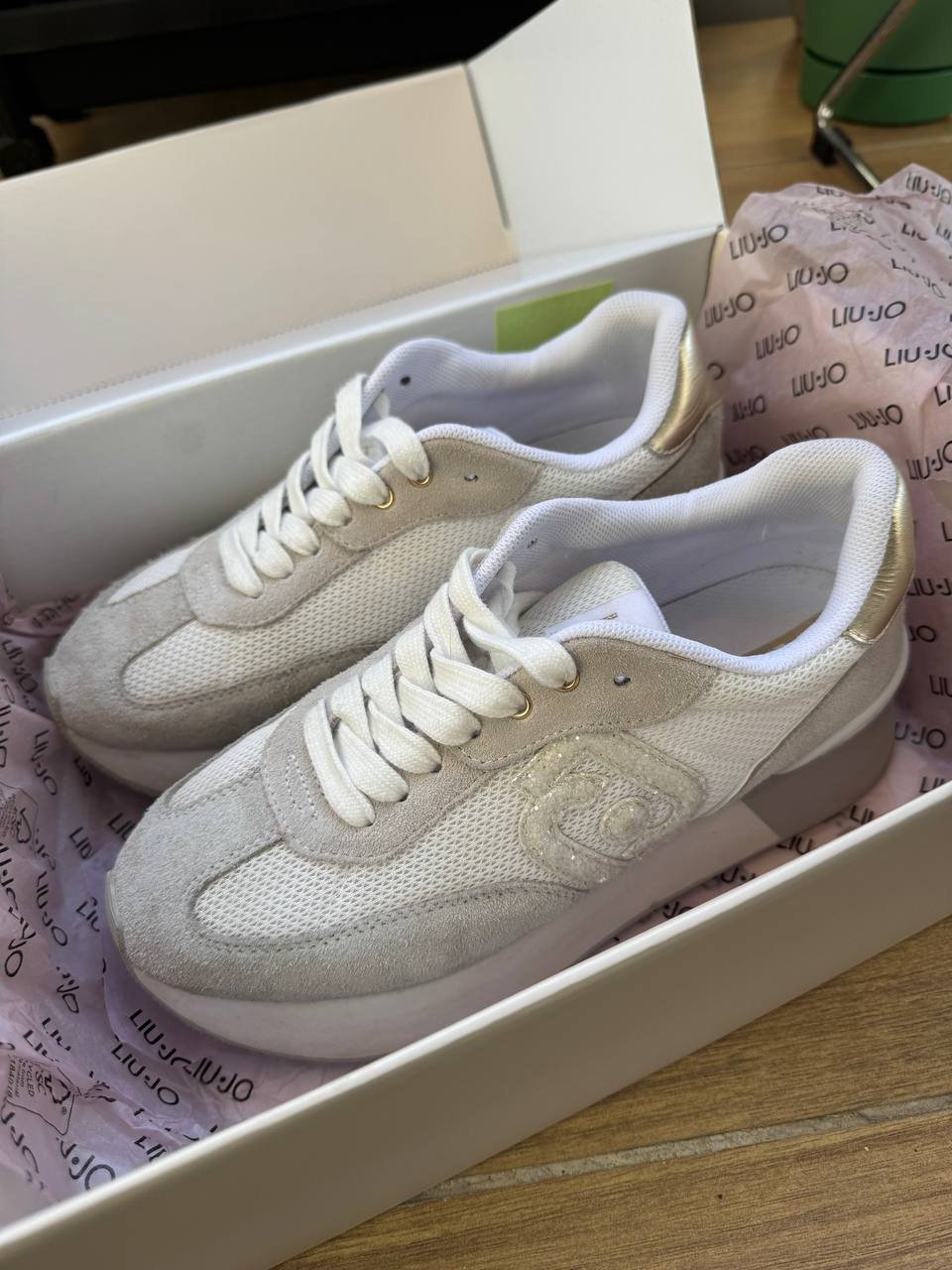 Liu Jo sneakers 38, original, suede/textile — Batumi, Georgia