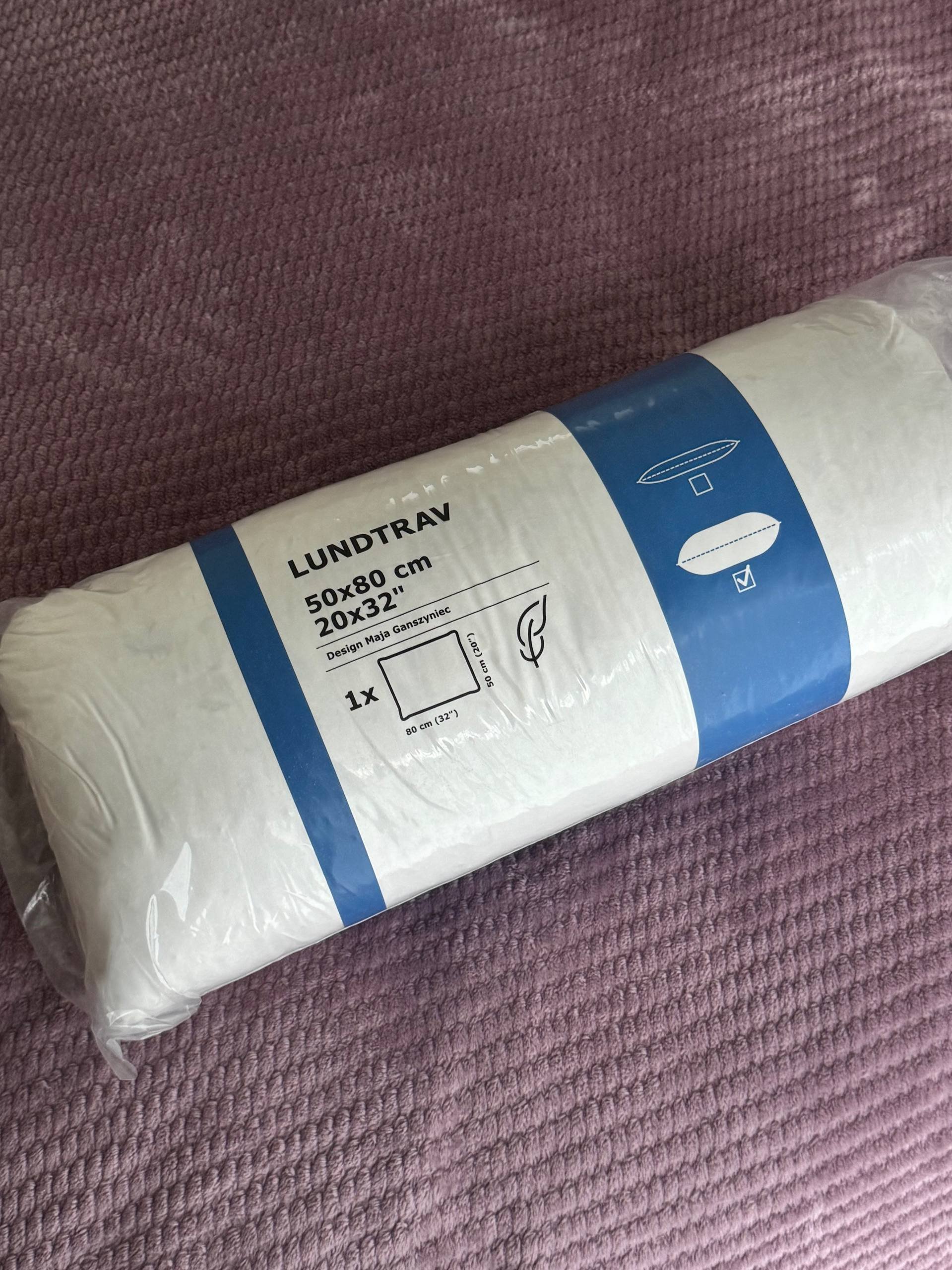 Подушка Lundtrav IKEA 50x80 см (низкая) — Дубай, ОАЭ