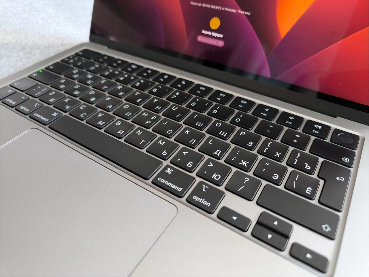 MacBook Air M2 2022 8/512 Space Gray — как новый — Аланья, Турция