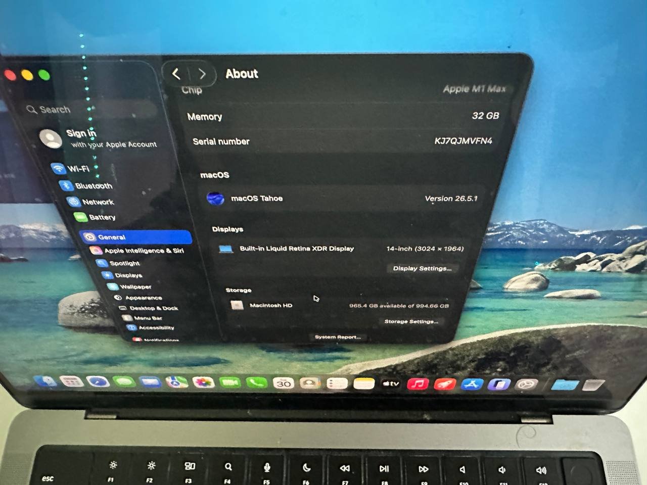 MacBook Pro 14 M1 Max 32 ГБ RAM 1 ТБ SSD — отличное техническое состояние — Пхукет, Таиланд