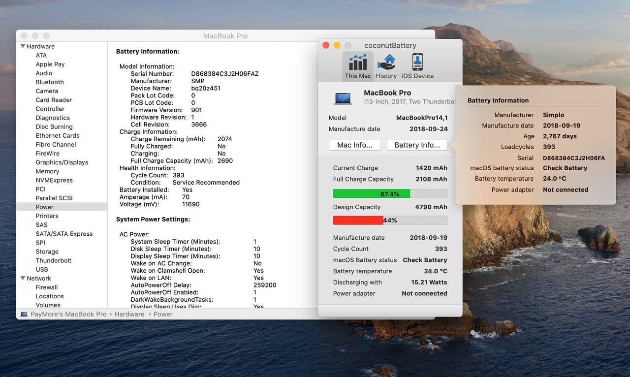 MacBook Pro 2017 13.3" A1708 batteries (used) — Batumi, Georgia MacBook Pro 2017 13.3" A1708 batteries (used) — used — Batumi, Georgia
