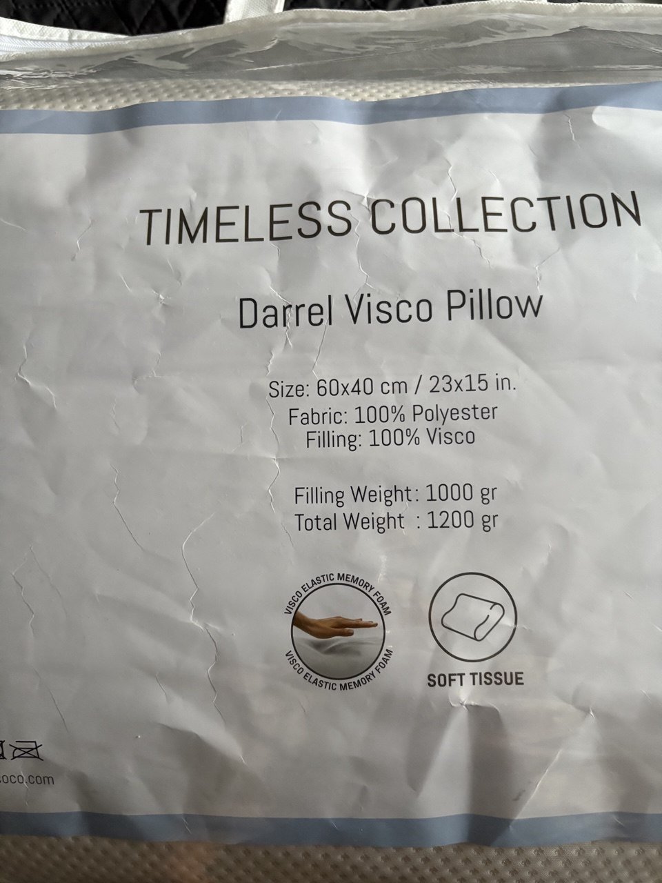 Madame Coco memory foam pillow 60 GEL — new — Batumi, Georgia