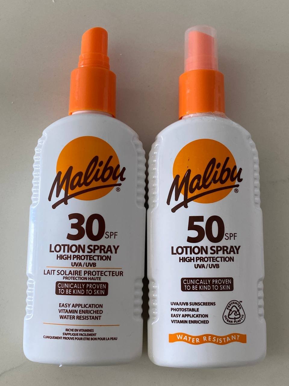 Malibu SPF 30/50 лосьон-спрей (2 шт) — Дананг, Вьетнам