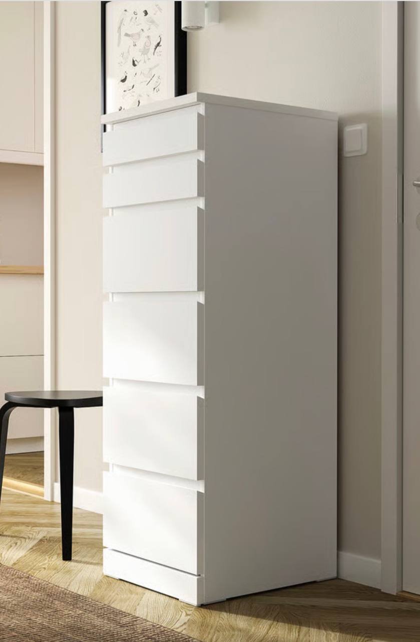 خزانة/وحدة رفوف MALM IKEA مع أدراج (الأبعاد) — دبي, الإمارات