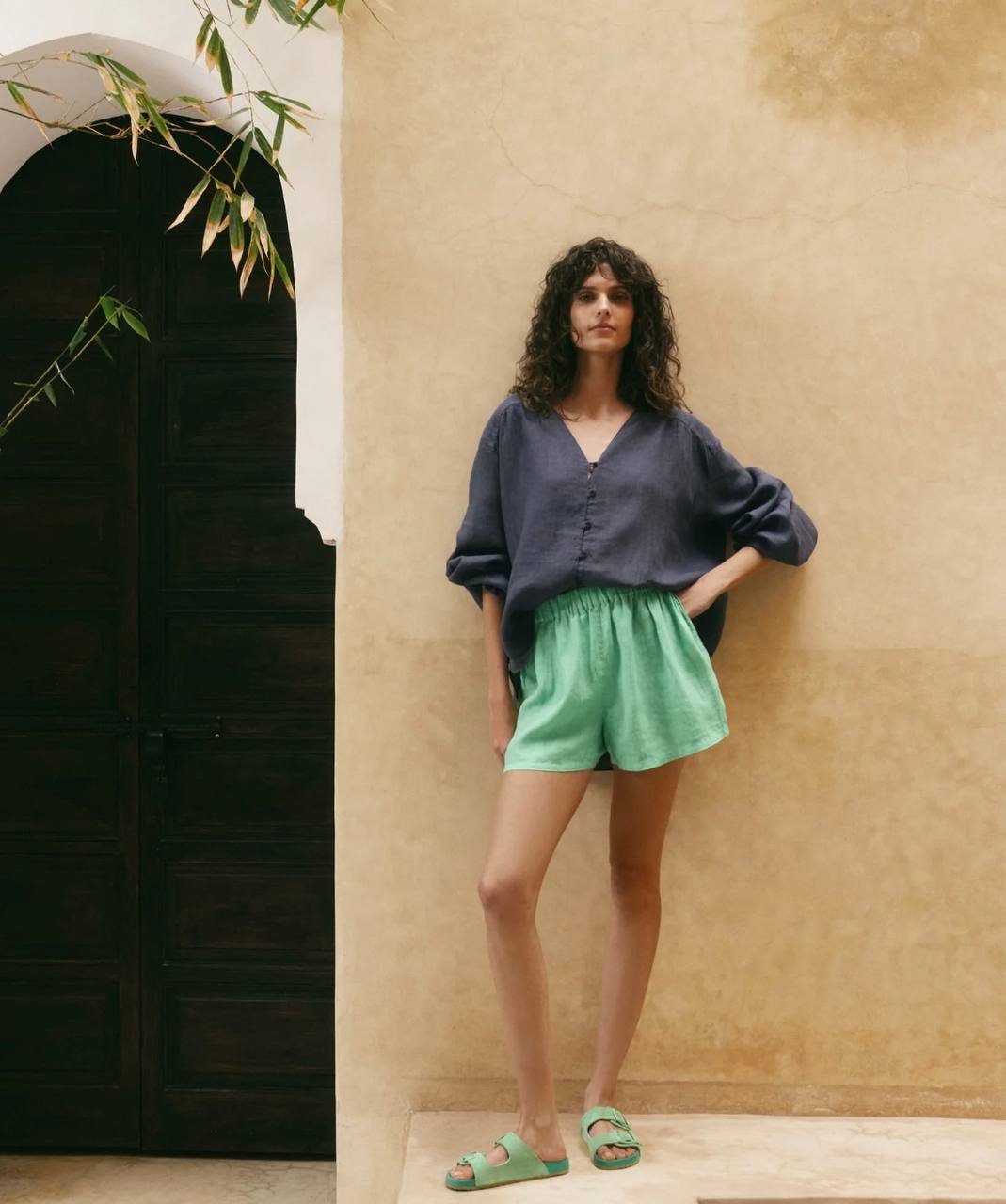 Manebi linen shirts (2 pcs), oversized M-L — Dubai, UAE