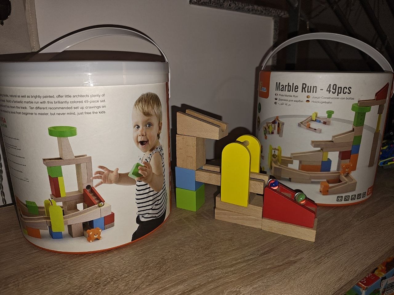 Marble Run 49 деталей деревянный конструктор — Лимасол, Кипр