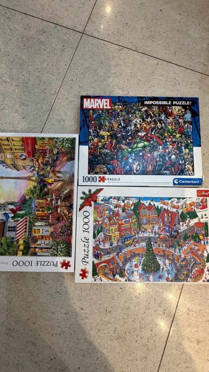 Пазлы Marvel Impossible Puzzle (Clementoni), 1000 деталей — Лимасол, Кипр Пазлы Marvel Impossible Puzzle (Clementoni), 1000 деталей — новый — Лимасол, Кипр