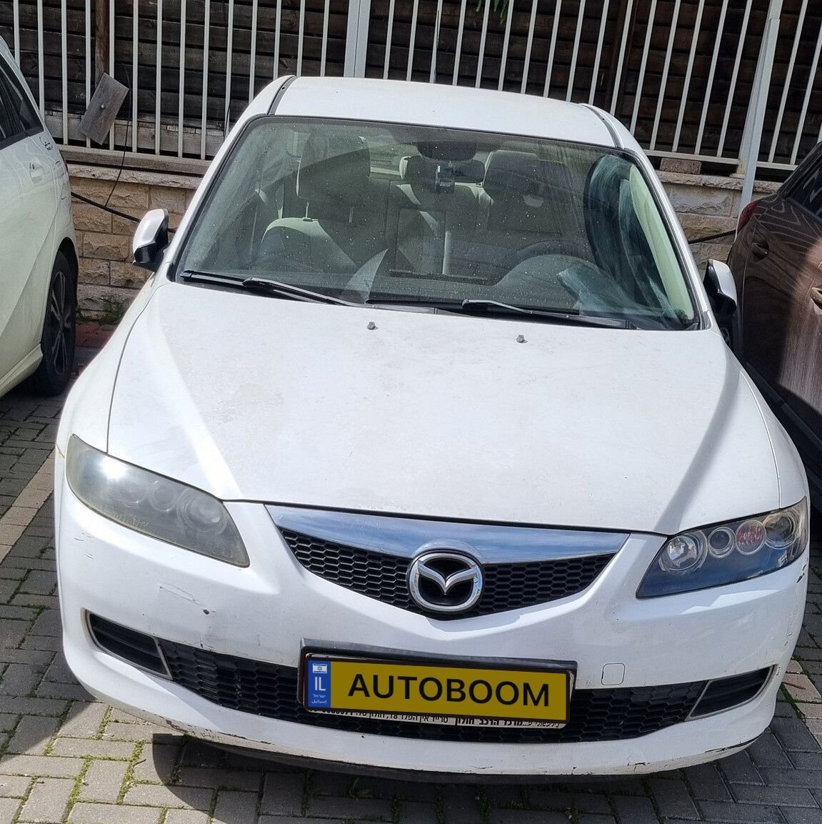Mazda 6 2008 white Executive automatic — Petah Tikva, Israel