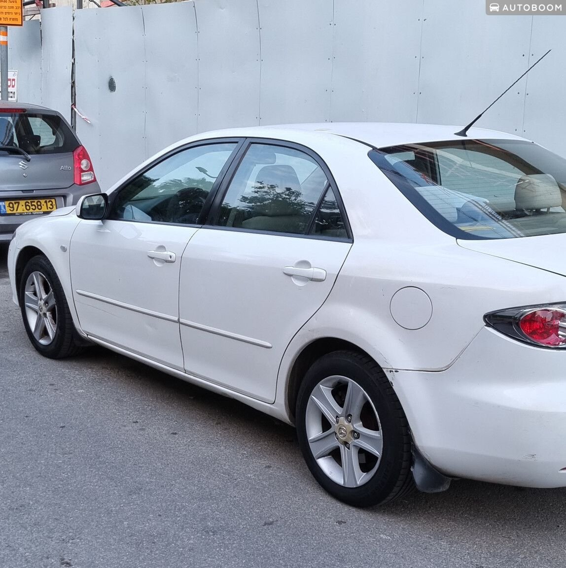Mazda 6 2008 white Executive automatic — Petah Tikva, Israel