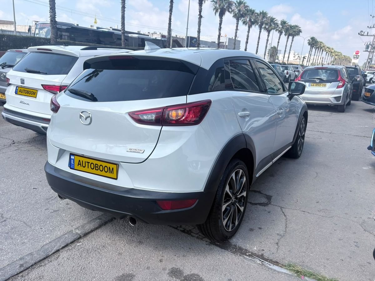 Mazda CX-3 2021 Sport, white, automatic — Tel Aviv, Israel