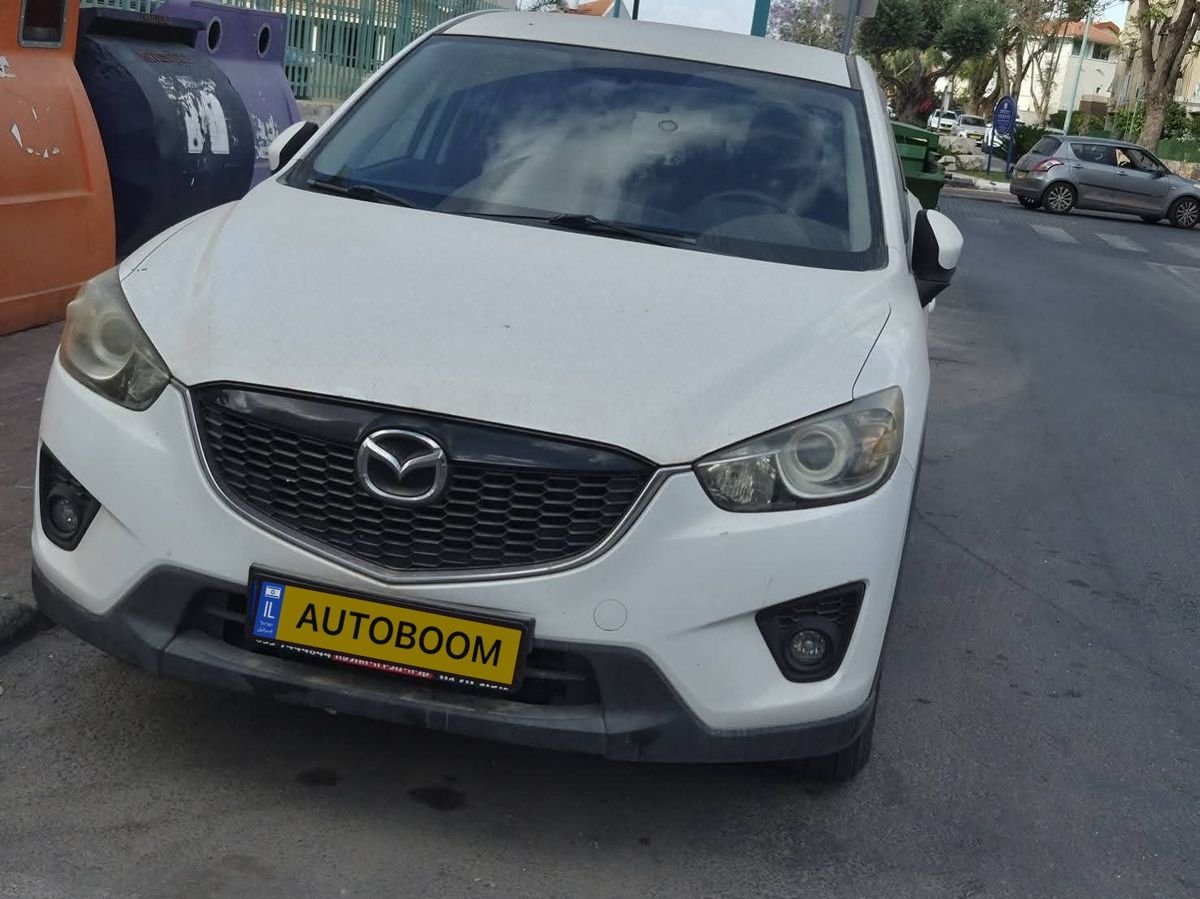 Mazda CX-5 2015 white Executive, automatic — Tel Aviv, Israel