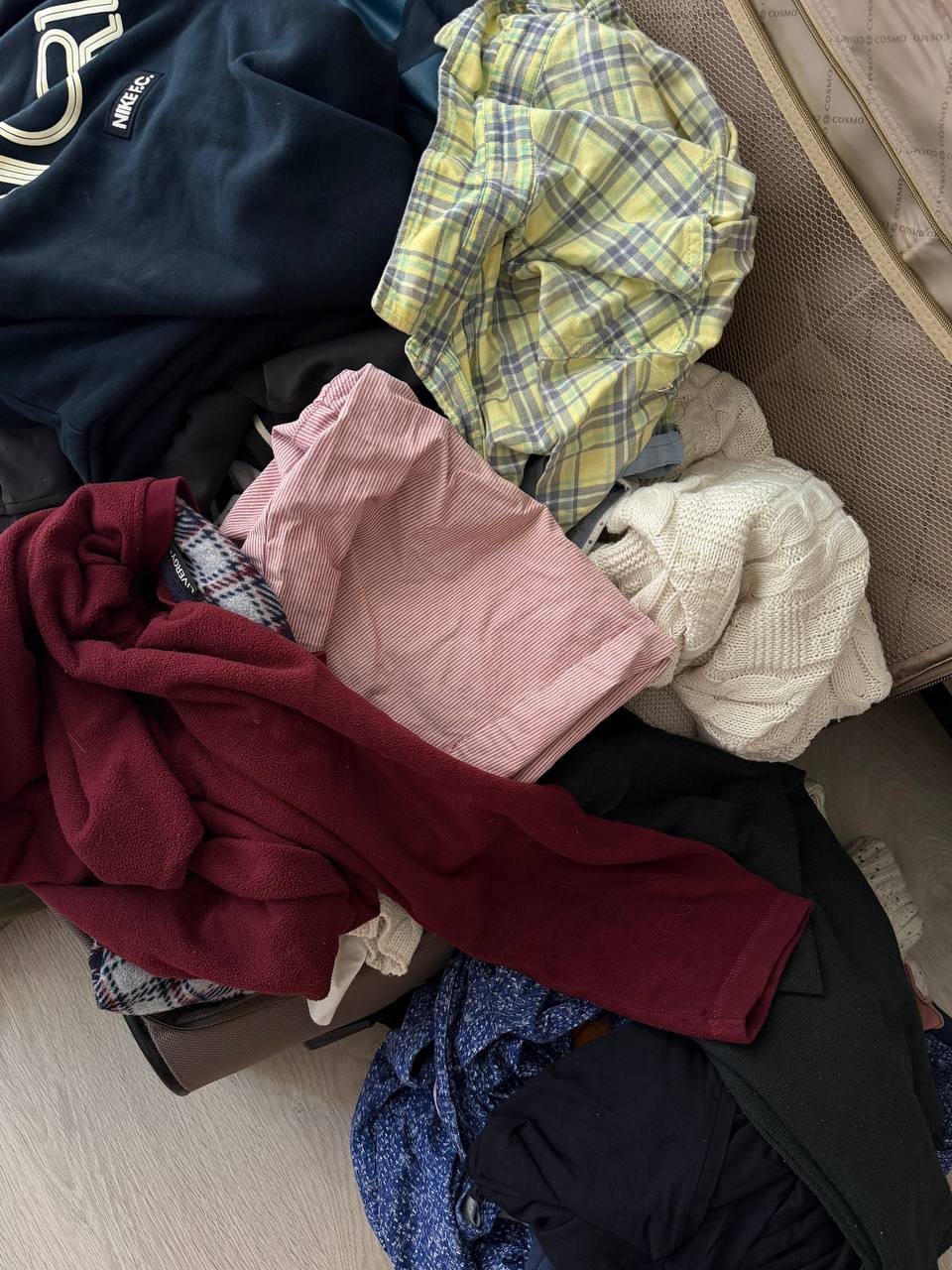 Мужской чемодан вещей Zara Nike Bershka (L) — good or new — Валенсия, Испания