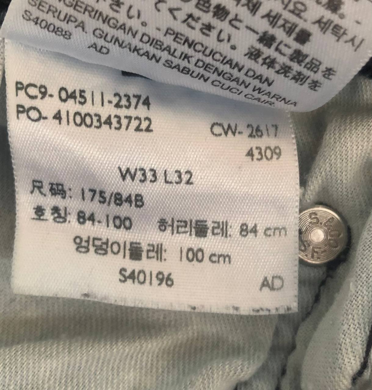 Men's jeans (dark blue) — Batumi, Georgia