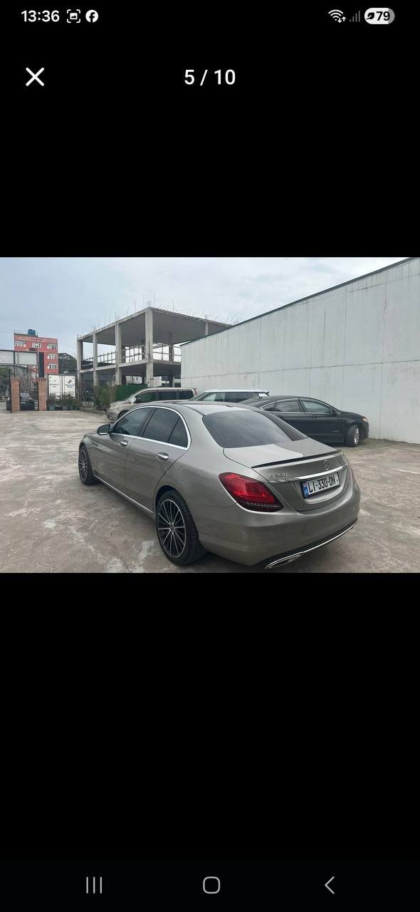 Mercedes-Benz C300 2020 silver — Batumi, Georgia