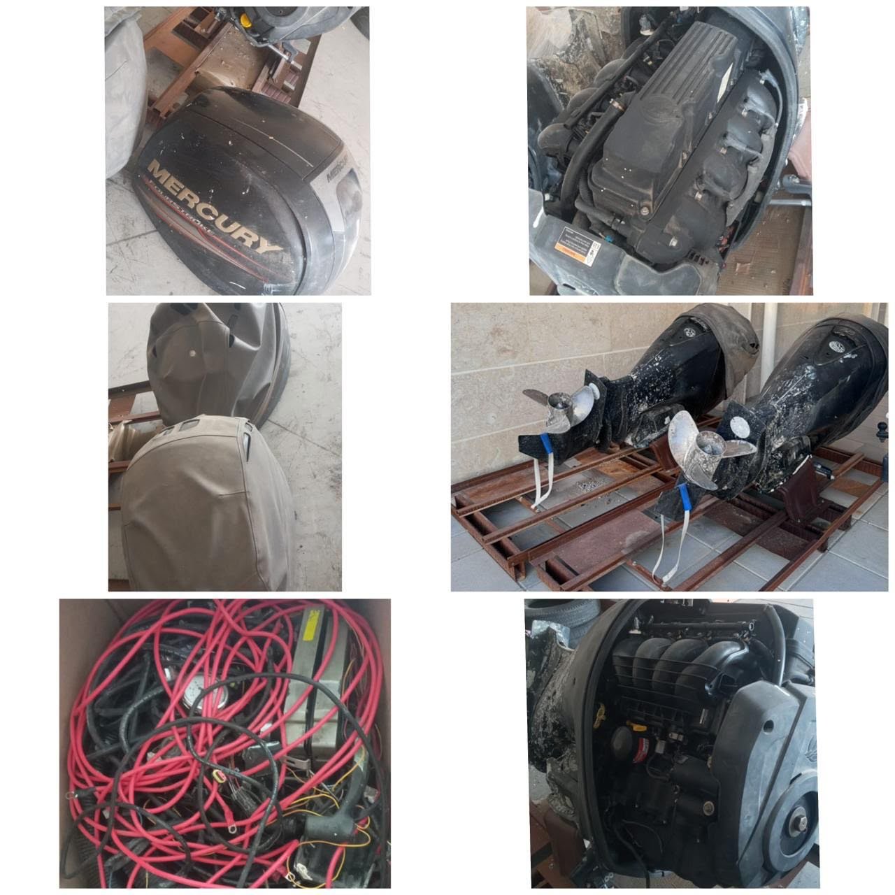 Mercury 150HP four-stroke outboard motor 2017 (long shaft) — used — Dubai, UAE