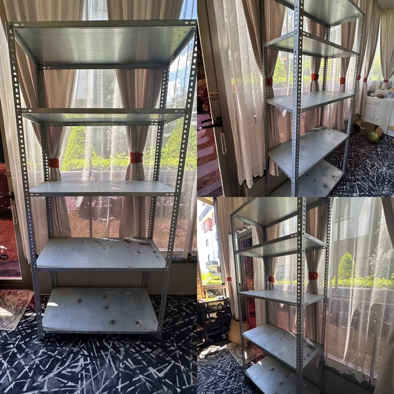 Estantería metálica 200×93.5×43 cm — Alanya, Turquía