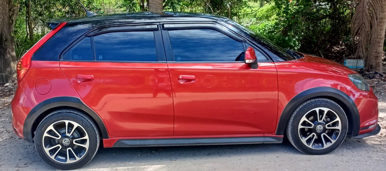 MG3 1.5 2018 red automatic 48,000 km — Ko Samui, Thailand