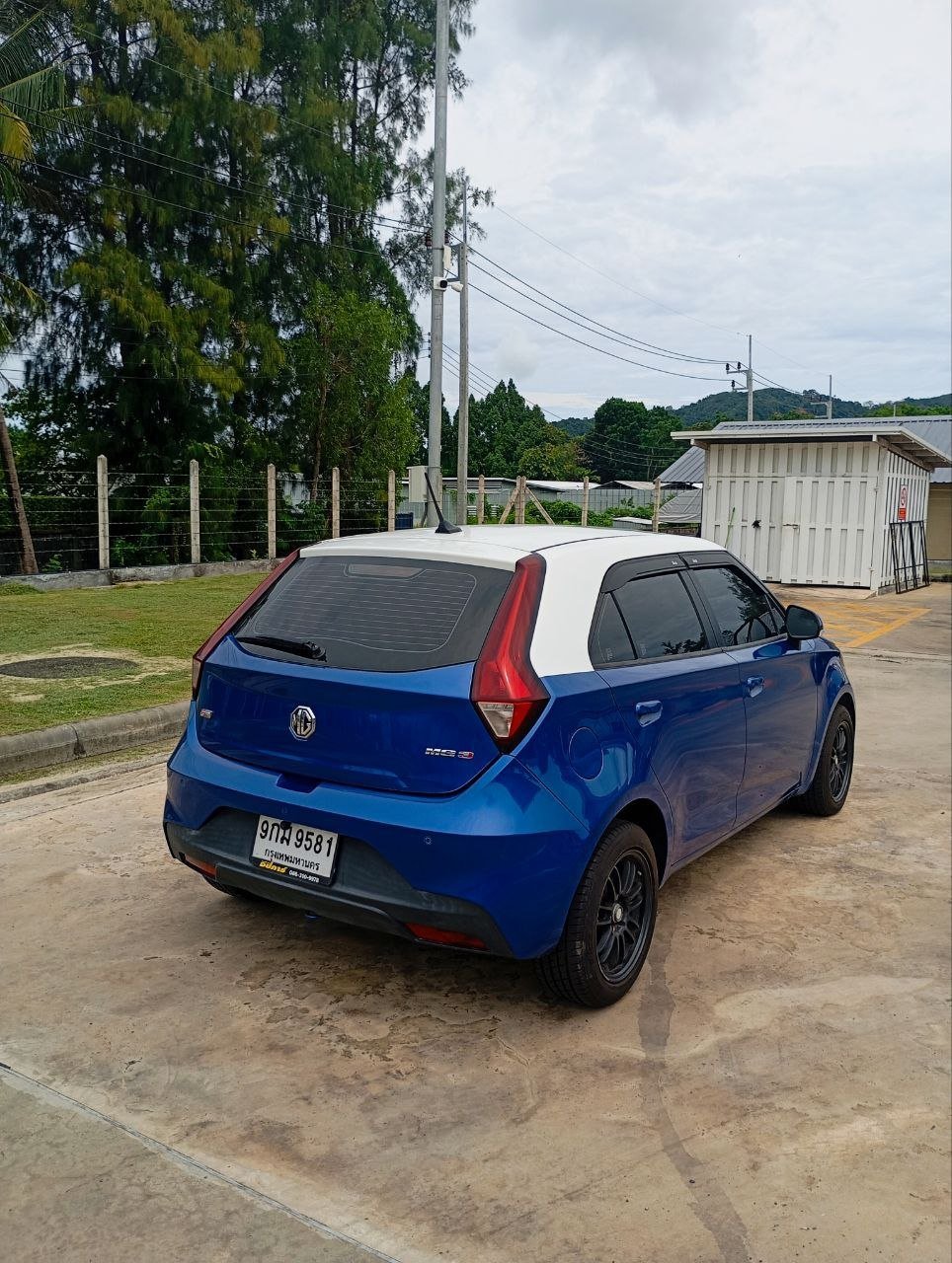 MG 3 2020 blue metallic 1.5 112 hp — Phuket, Thailand