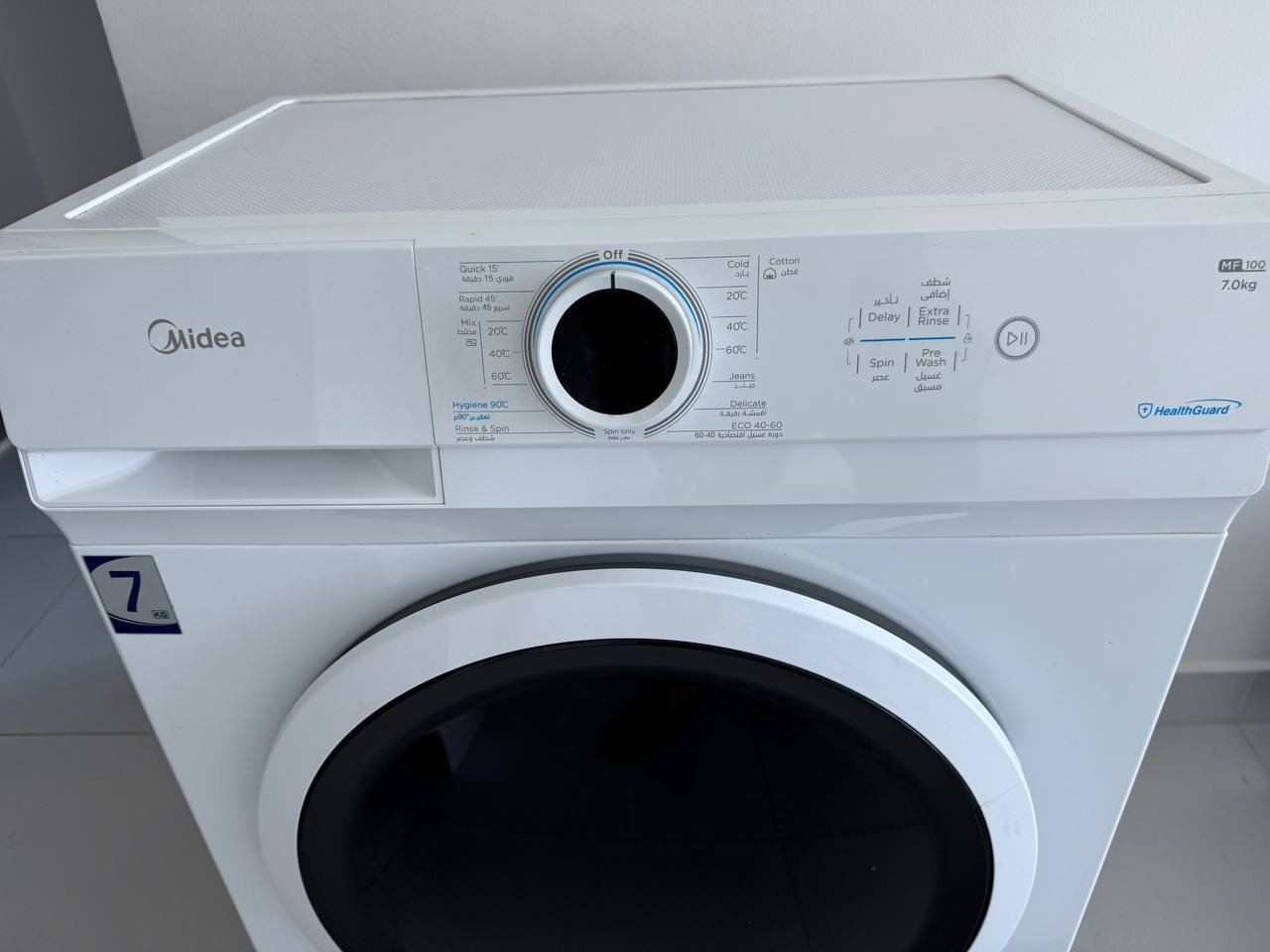 Стиральная машина Midea 7 кг, 300 AED, JVC — Дубай, ОАЭ