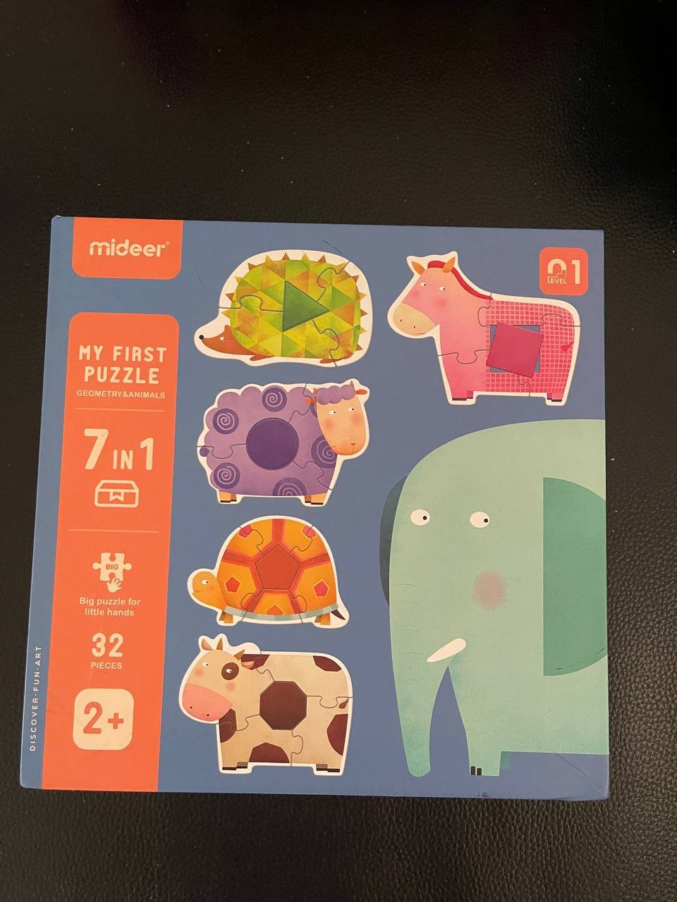 لغز Mideer My First Puzzle 7 في 1 (32 قطعة) 2+ — فوكيت, تايلاند لغز Mideer My First Puzzle 7 في 1 (32 قطعة) 2+ — فوكيت, تايلاند