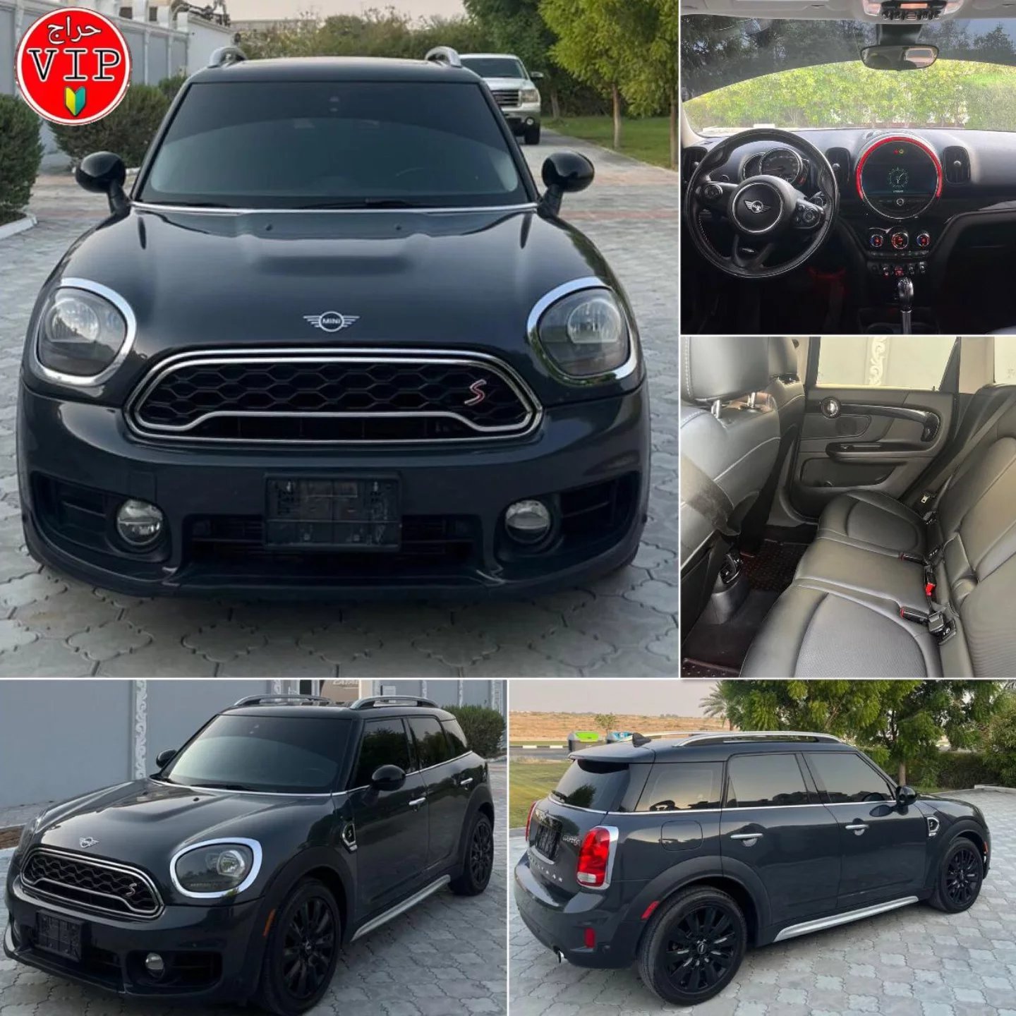 MINI Cooper Countryman S 2019 черный — Дубай, ОАЭ MINI Cooper Countryman S 2019 черный — очень чистый — Дубай, ОАЭ