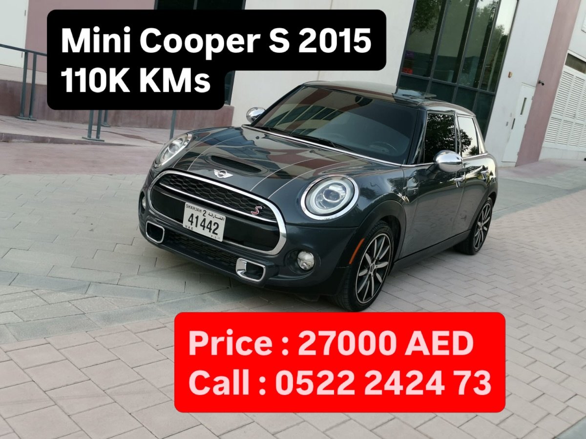 Mini Cooper S 2015 110k км US Specs — Дубай, ОАЭ Mini Cooper S 2015 110k км US Specs — fully serviced — Дубай, ОАЭ