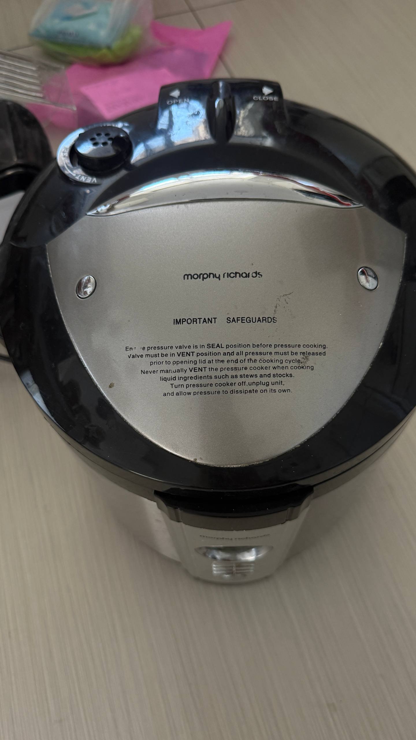 Электрическая скороварка Morphy Richards — Хорошее — Лимасол, Кипр