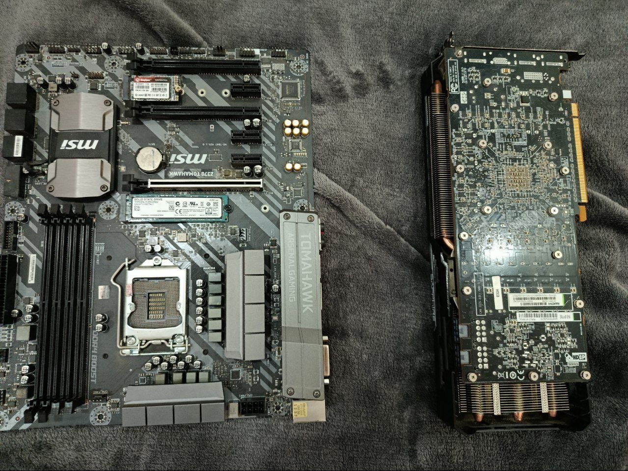لوحة أم MSI Z370 Tomahawk مع مجموعة — باتومي, جورجيا