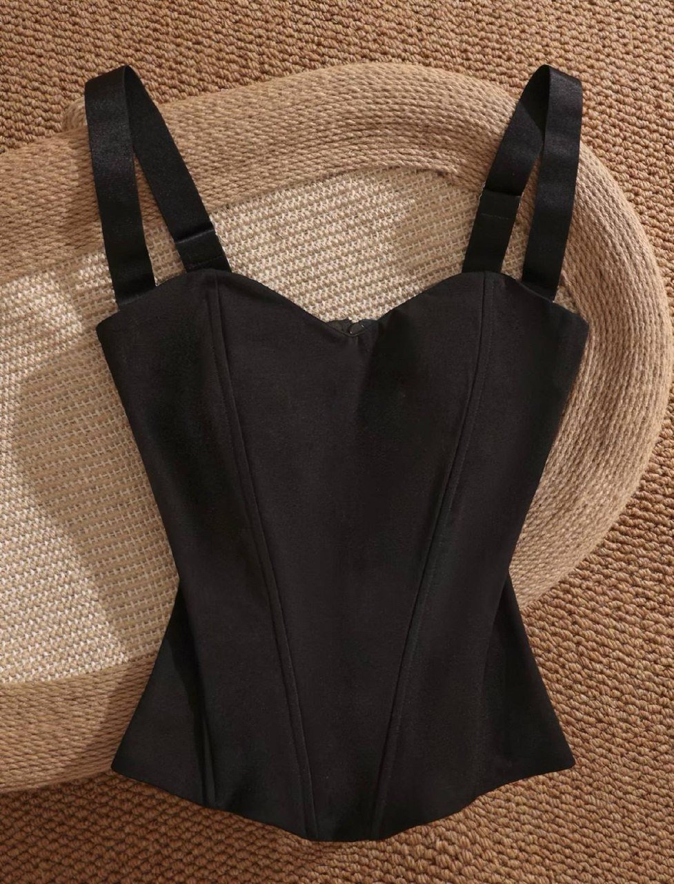 New black corset, size M — new — Tbilisi, Georgia