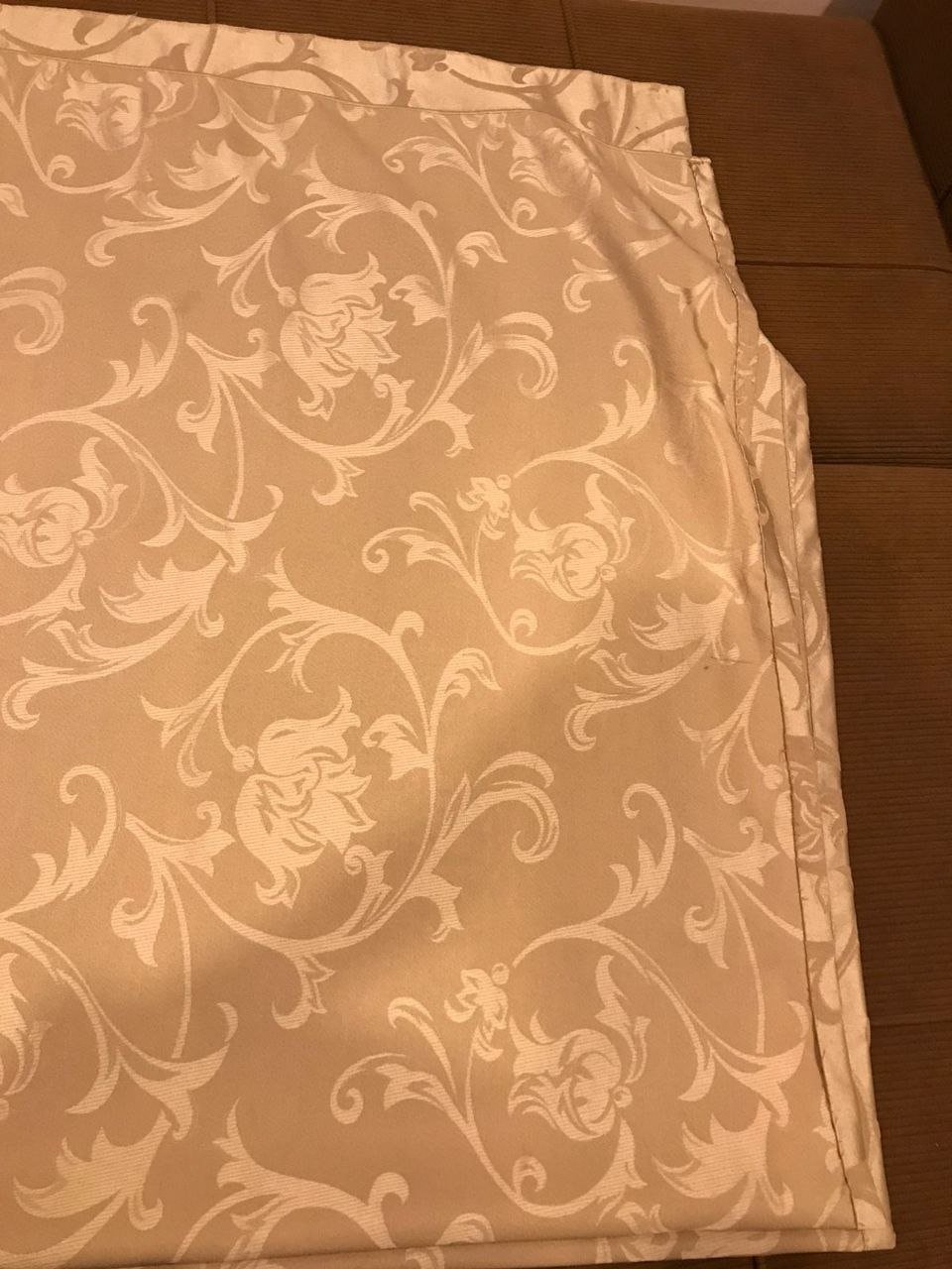 New curtains (2 pcs) 208x184, beige patterned — Tbilisi, Georgia New curtains (2 pcs) 208x184, beige patterned — Tbilisi, Georgia