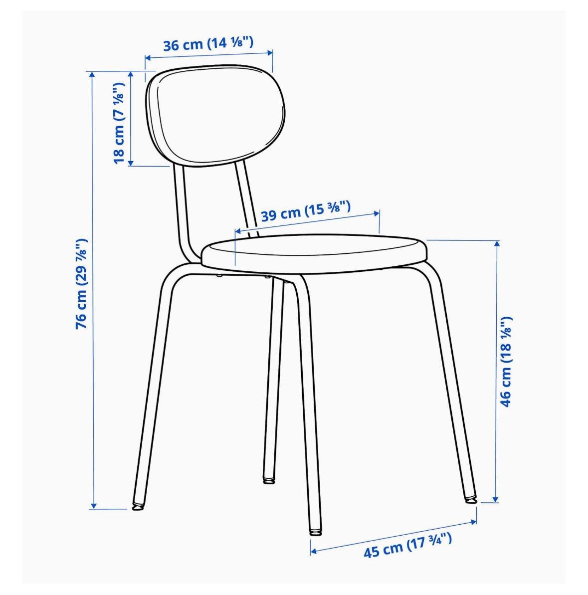 Новые стулья IKEA Östanö (4 шт) в упаковке — new — Валенсия, Испания