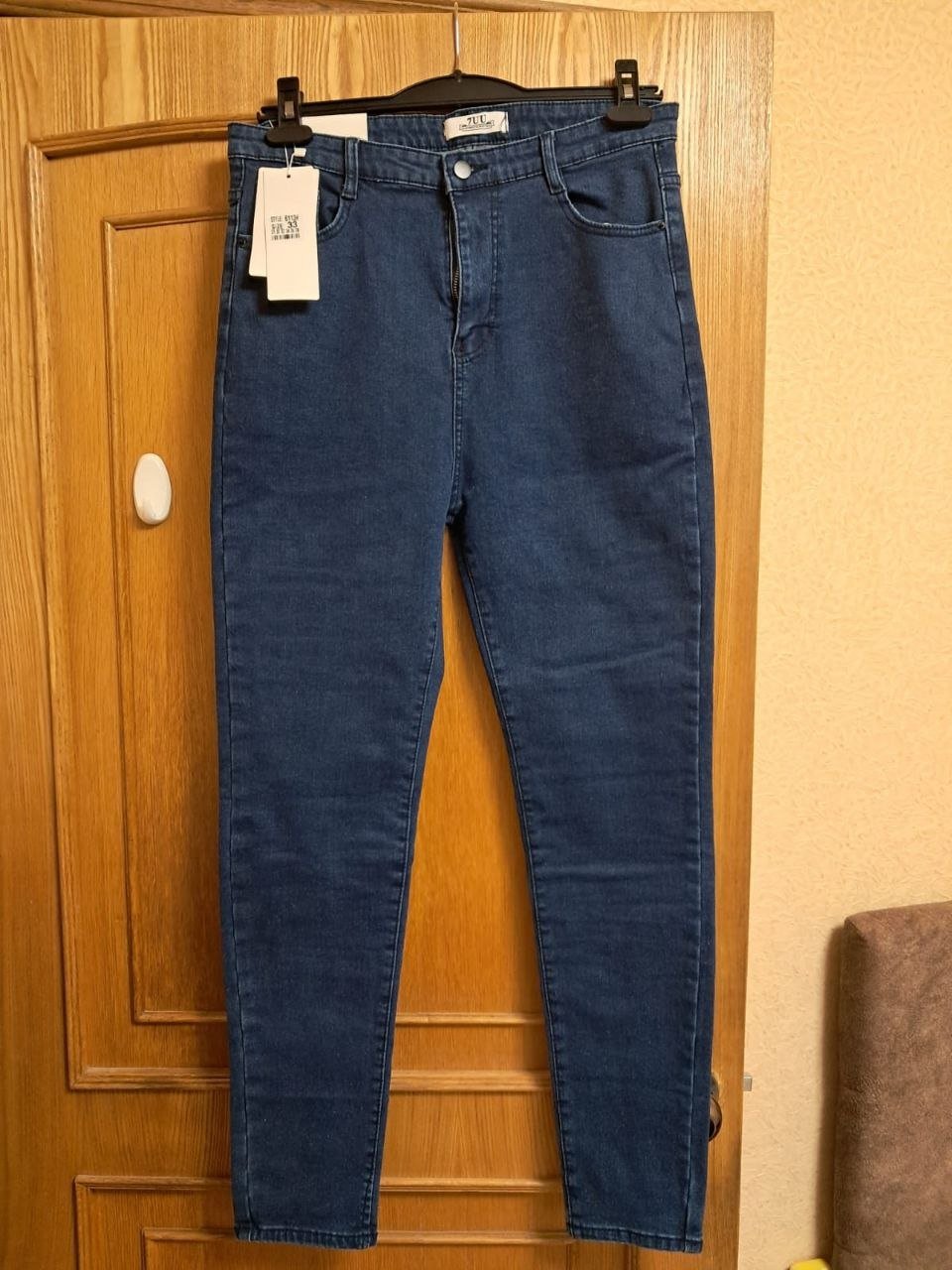 New J.Crew jeans with fleece lining, size 33 — new — Moscow, Russia