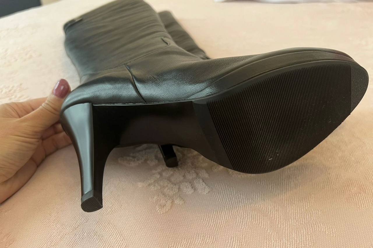 New leather boots Tervolina, size 39 — Moscow, Russia New leather boots Tervolina, size 39 — Moscow, Russia