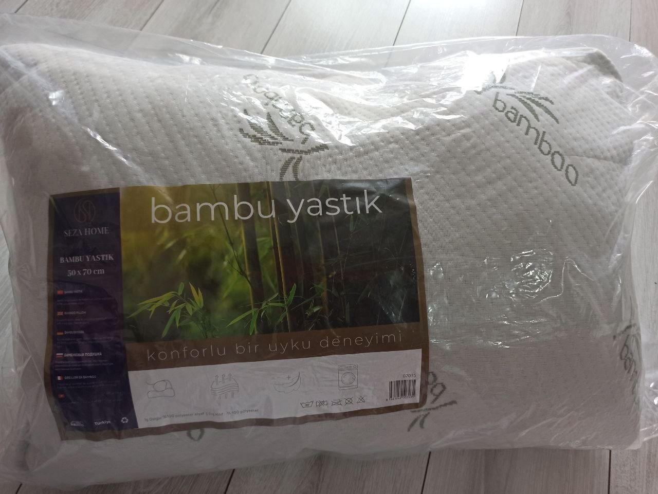 New pillow 50x70 (in packaging) — new — Batumi, Georgia