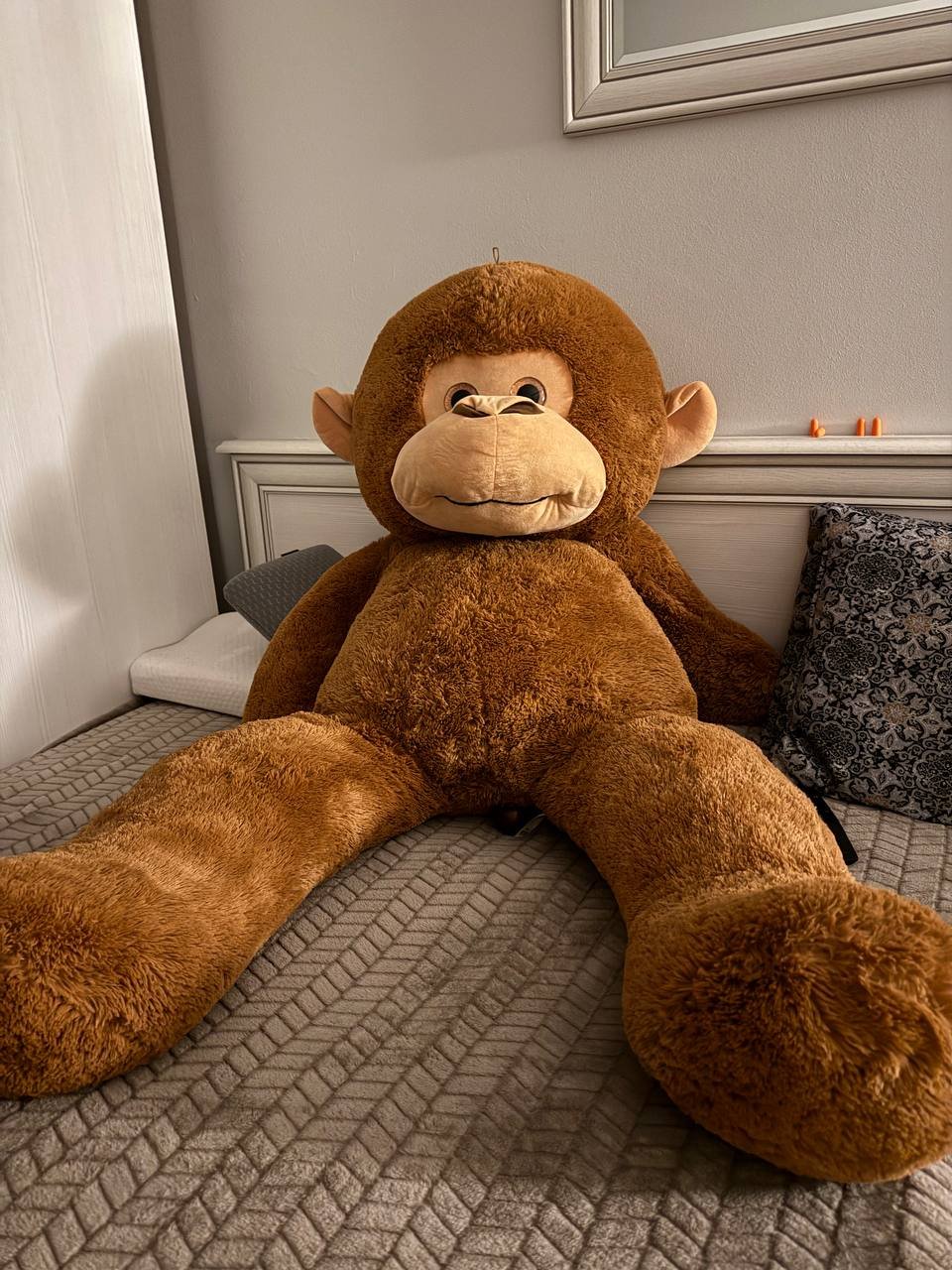 New plush monkey toy — Batumi, Georgia
