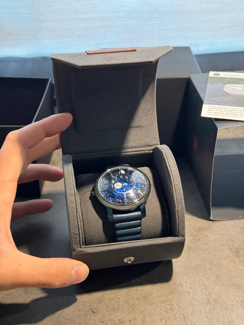 New Xeric Apollo 11 blue watch — new — Limassol, Cyprus
