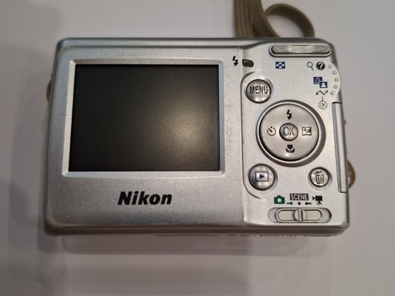 Nikon Coolpix digital camera with memory card — used — Moscow, Russia