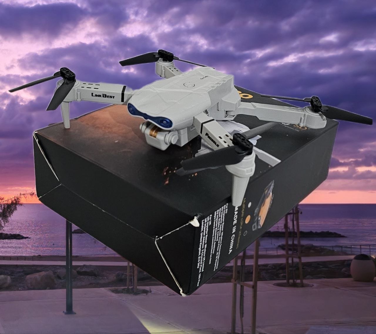 Drone ninja para principiantes, 2 baterías, side flip, 45€ — Pafos, Chipre Drone ninja para principiantes, 2 baterías, side flip, 45€ — Nuevo — Pafos, Chipre