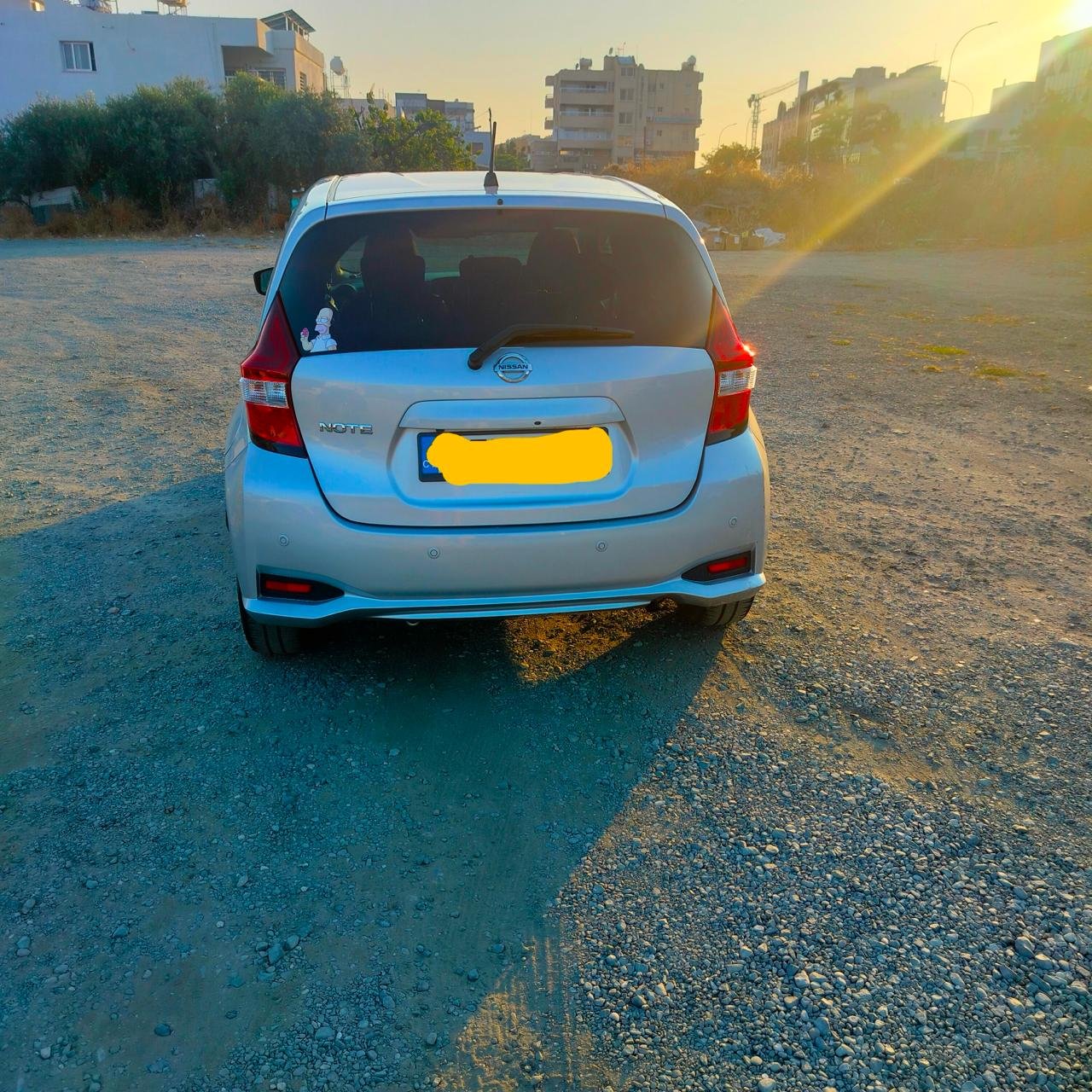 نيسان نوت 1.2 2017 فضي، أوتوماتيك، كاميرا 360 — ليماسول, قبرص