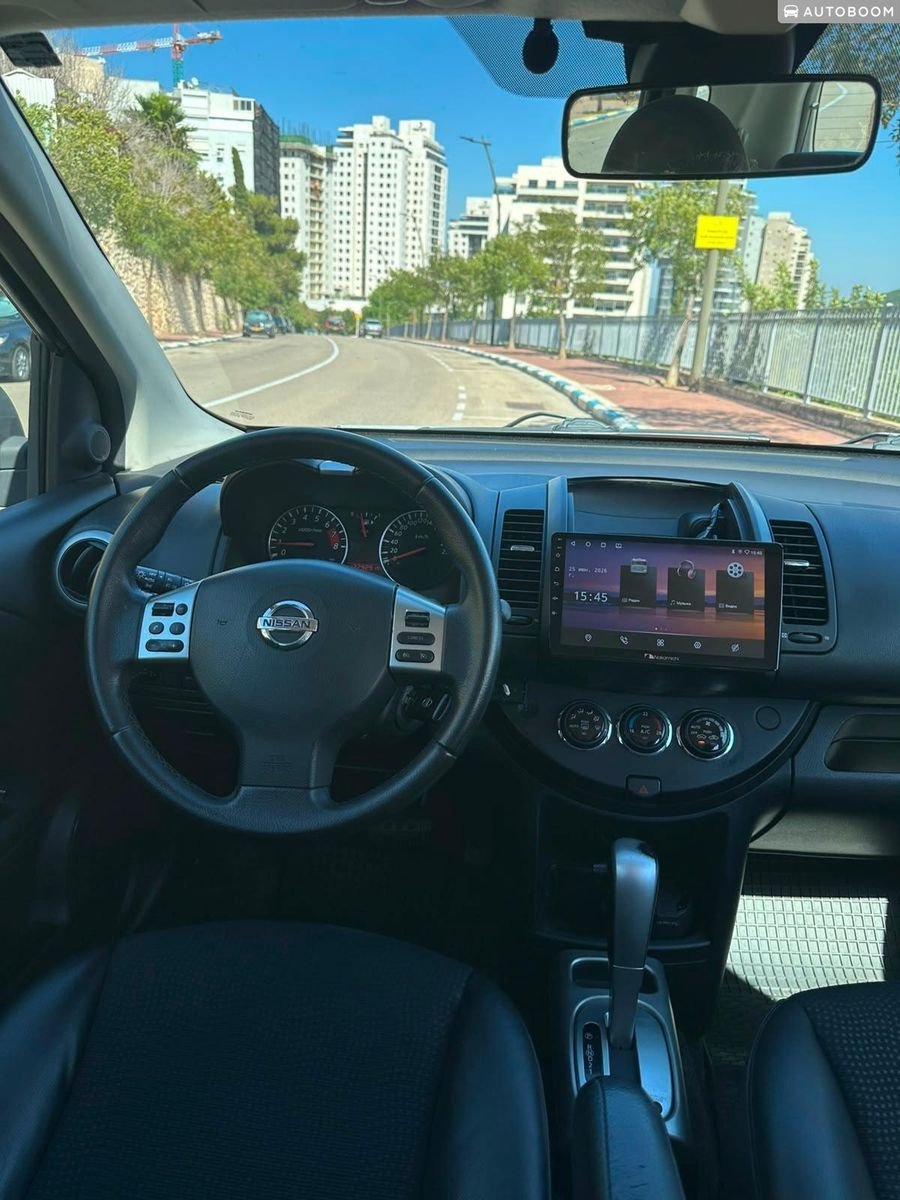 Nissan Note 2012 hatchback, automatic, 1.6 petrol — Haifa, Israel